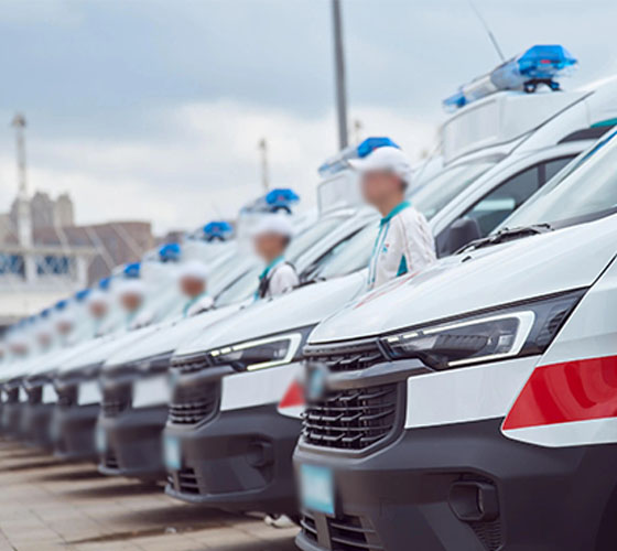 德格县服务车队展示